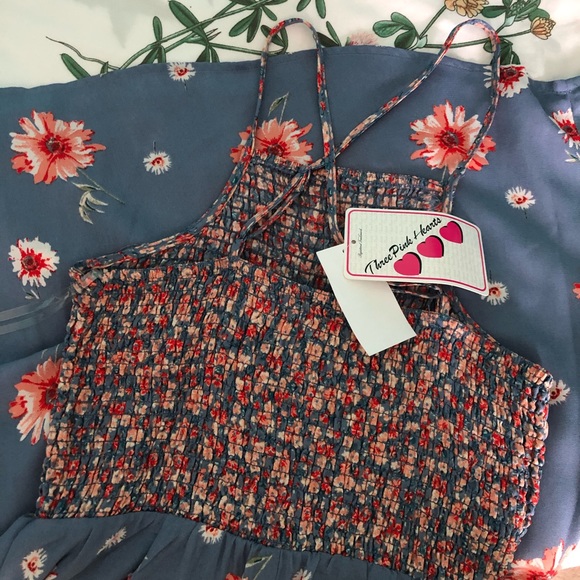 Floral spaghetti strapped dress!✨ - Picture 5 of 5